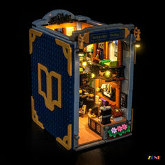 ZENE Bricks Light Kit for LEGO Icons Bookstore: Book Nook #11379
