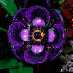ZENE Bricks Light Kit for LEGO Botanicals Dark Flower Arrangement #11513