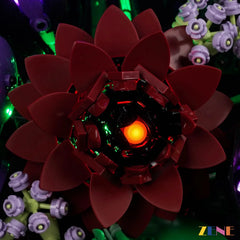 ZENE Bricks Light Kit for LEGO Botanicals Dark Flower Arrangement #11513
