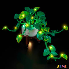 ZENE Bricks Light Kit for LEGO Hanging Golden Pothos #11512