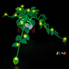 ZENE Bricks Light Kit for LEGO Hanging Golden Pothos #11512