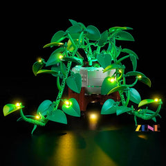 ZENE Bricks Light Kit for LEGO Hanging Golden Pothos #11512