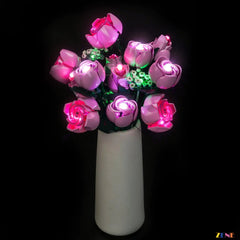 LEGO Bouquet of Pink Roses Light Kit for #10374