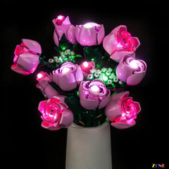 LEGO Bouquet of Pink Roses Light Kit for #10374