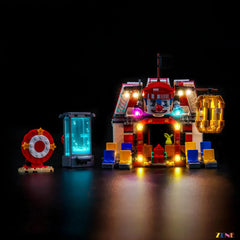grand tent exterior dazzling glow - ZENE Bricks Light Kit for LEGO® Buggy the Clown's Circus Tent #75637