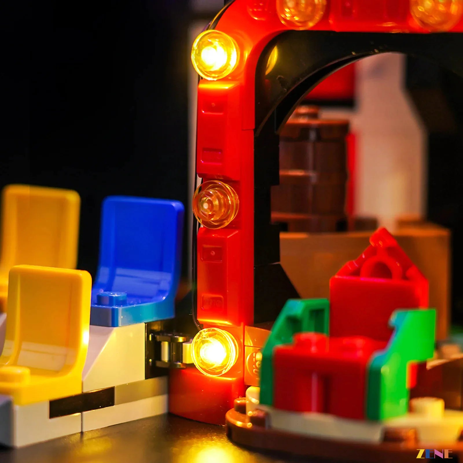Grand Line circus shelf glow - ZENE Bricks Light Kit for LEGO® Buggy the Clown's Circus Tent #75637