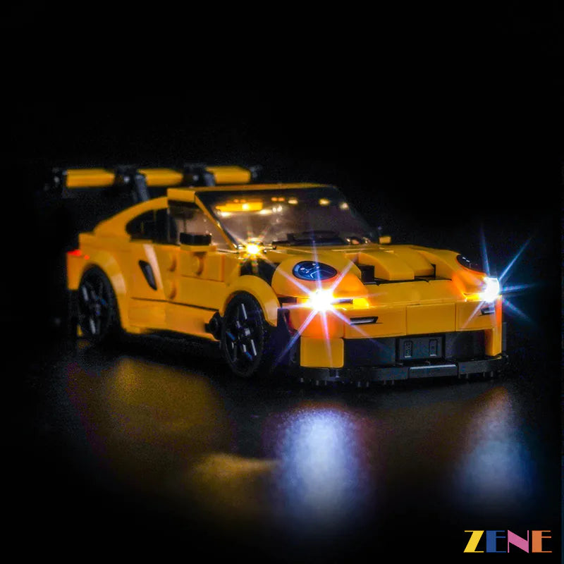 zene bricks LEGO Porsche 911 GT3 RS Super Car Light Kit for #77239