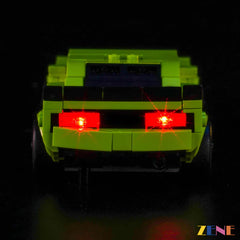 LEGO Dodge Challenger SRT Hellcat Sports Car Light Kit for #77237