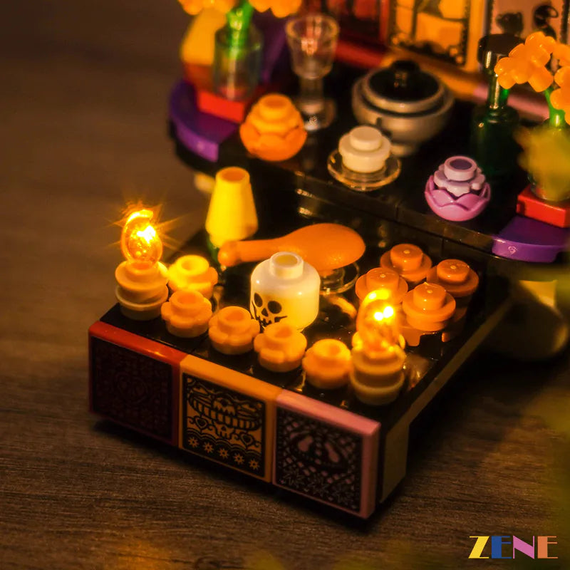 zene bricks LEGO Altar of the Dead Light Kit for #40811