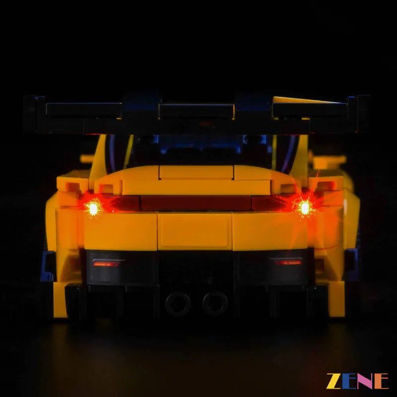 zene bricks LEGO Porsche 911 GT3 RS Super Car Light Kit for #77239