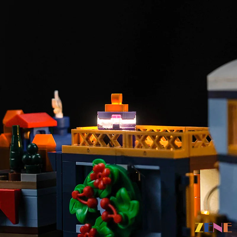 soft carriage lights festive glow - ZENE Bricks Light Kit for LEGO® Holiday Express Train #10361
