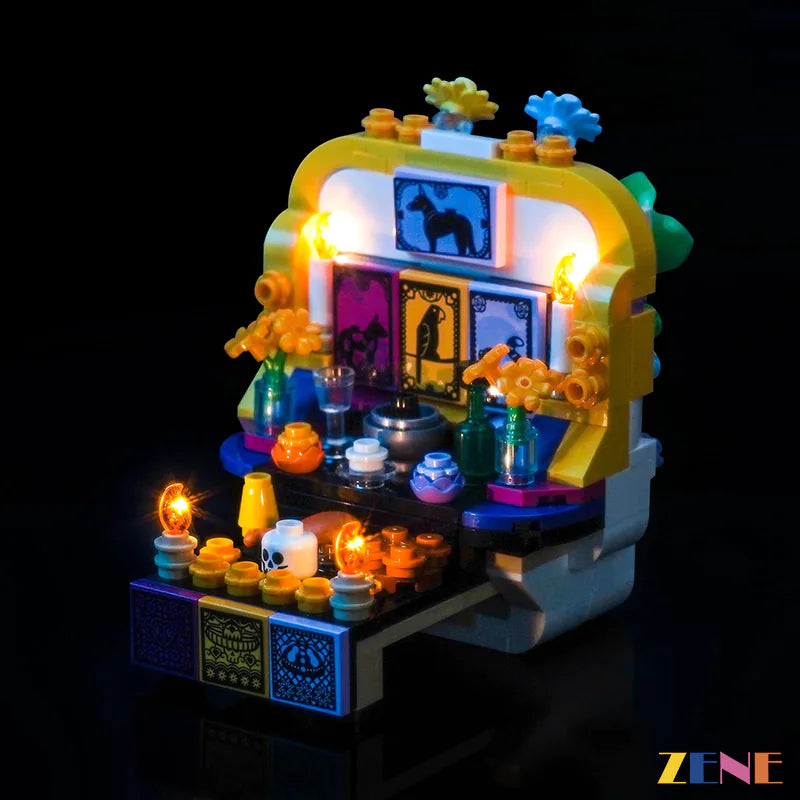 zene bricks LEGO Altar of the Dead Light Kit for #40811