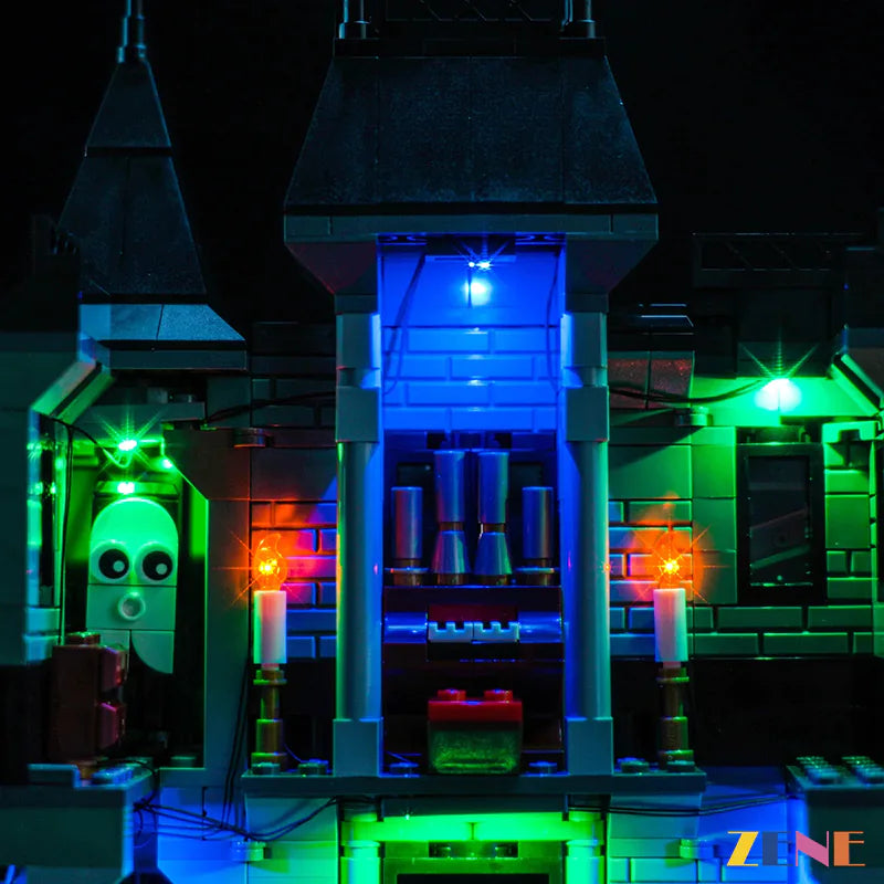 zene bricks Light Kit for Haunted Mansion #31167