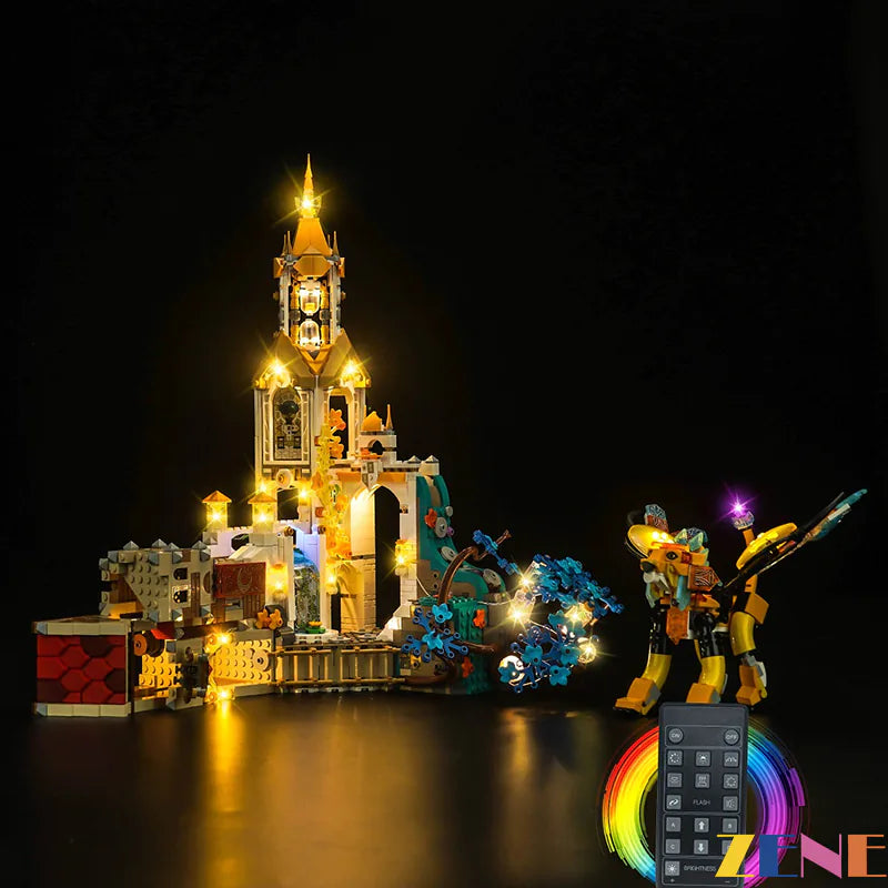 zene bricks Light Kit for LEGO Castle Nocturnia 71486 DREAMZzz