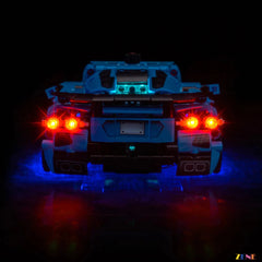 LEGO Chevrolet Corvette Stingray Blue Light Kit for #42217