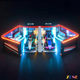 Light Kit for LEGO City F1 Garage Mercedes-AMG Alpine Cars #60444