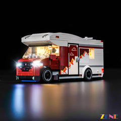 Light Kit for LEGO Adventure Camper Van Holiday #60454 (City)