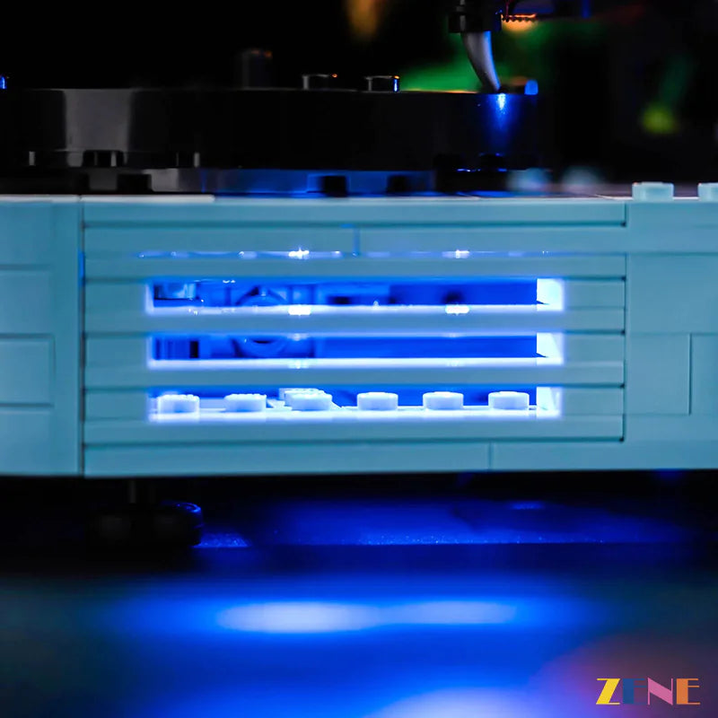 zene bricks Light Kit for LEGO Record Player with Flowers #31172