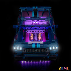 ZENE Bricks Light Kit for LEGO Garage Ford Mustang GT Car #42236