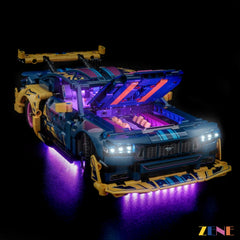 ZENE Bricks Light Kit for LEGO Garage Ford Mustang GT Car #42236