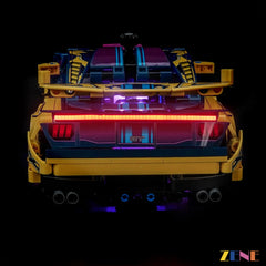 ZENE Bricks Light Kit for LEGO Garage Ford Mustang GT Car #42236