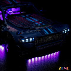 ZENE Bricks Light Kit for LEGO Garage Ford Mustang GT Car #42236