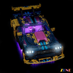 ZENE Bricks Light Kit for LEGO Garage Ford Mustang GT Car #42236