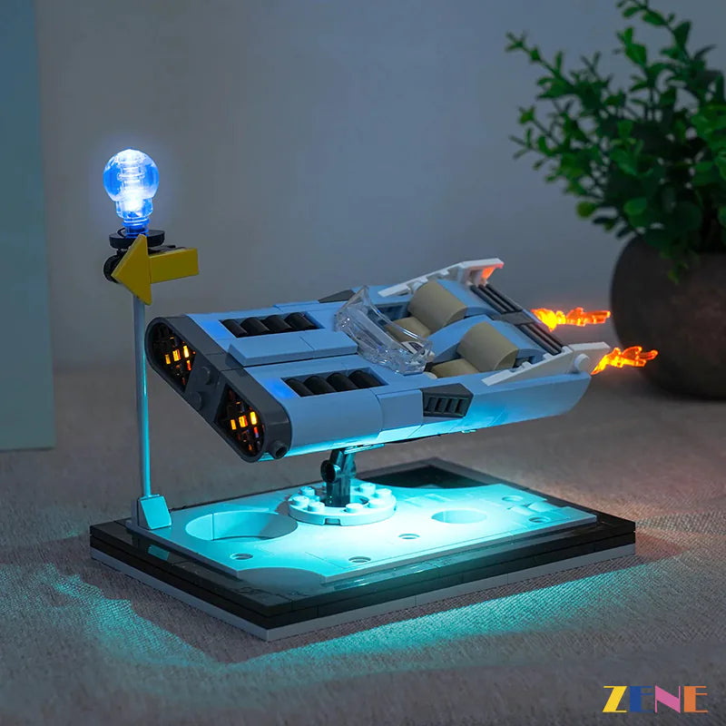 zene bricks Light Kit for Flying Moon Car #40789