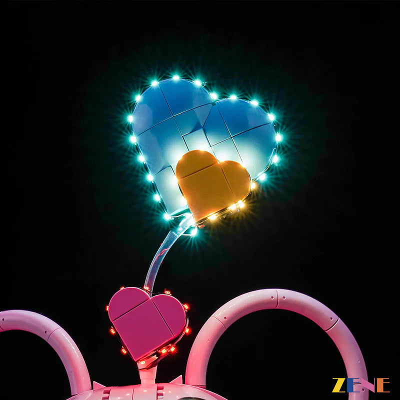 zene bricks Light Kit for LEGO Angel #43257