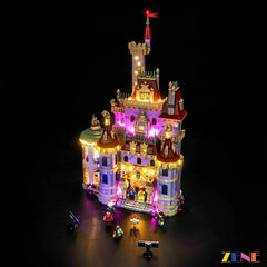 Light Kit for LEGO Beauty and the Beast Castle #43263