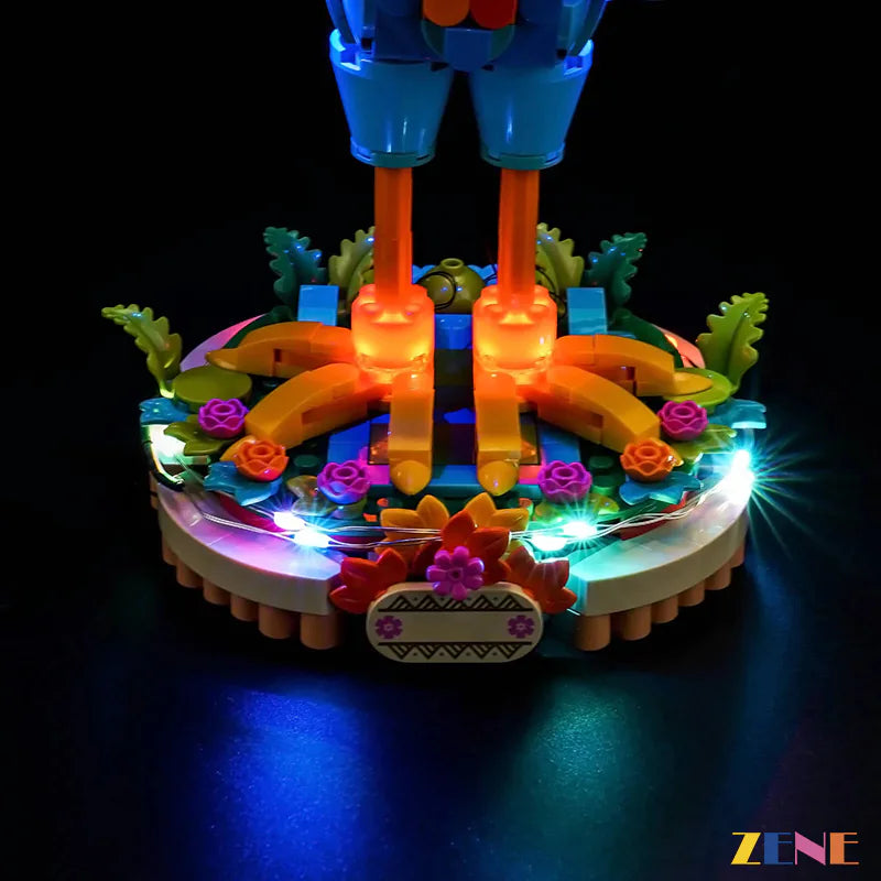 zene bricks Light Kit for LEGO Disney Heihei #43272