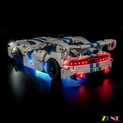 ZENE Bricks Light Kit for LEGO Dodge Viper GTS-R Sports Car #42234