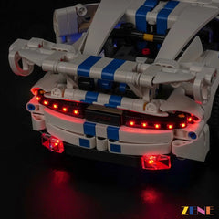 ZENE Bricks Light Kit for LEGO Dodge Viper GTS-R Sports Car #42234