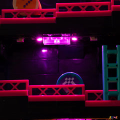 ZENE Bricks Light Kit for LEGO Donkey Kong Arcade #72051 (Color Control Ver.)