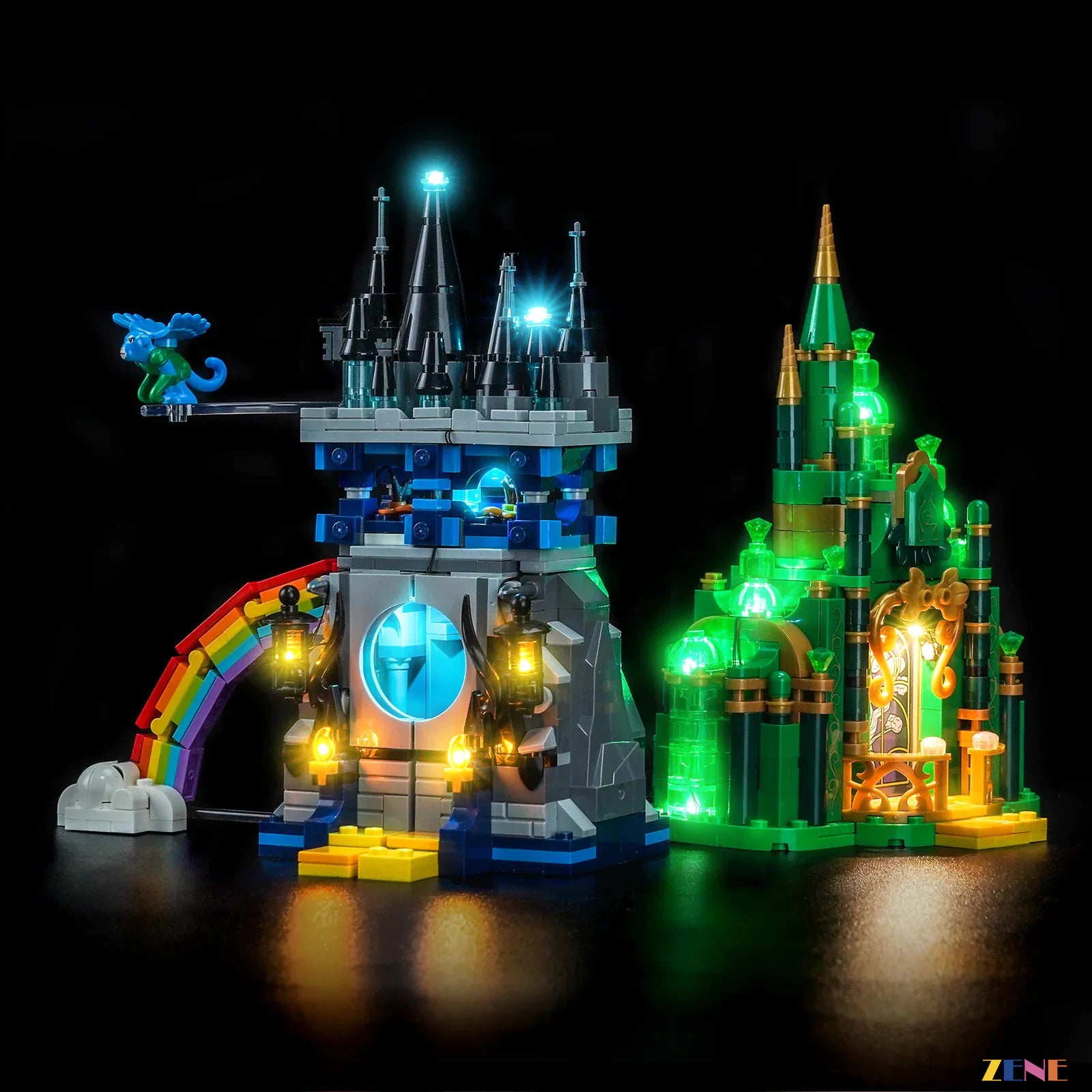zene bricks LEGO Emerald City & Kiamo Ko Castle Light Kit for #75689