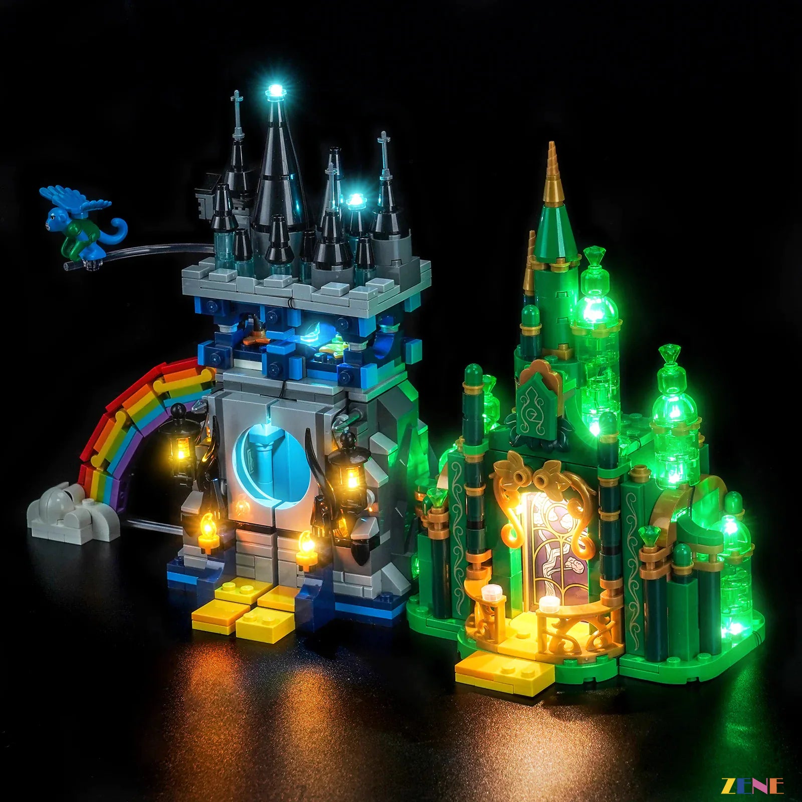 zene bricks LEGO Emerald City & Kiamo Ko Castle Light Kit for #75689