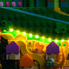 LEGO® Emerald City Wall Art Light Kit for #75685