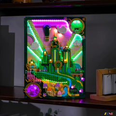 LEGO® Emerald City Wall Art Light Kit for #75685