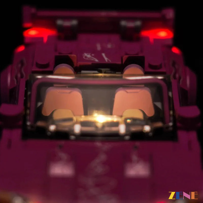 zene bricks Light Kit for LEGO Fast Furious Honda S2000 #77241