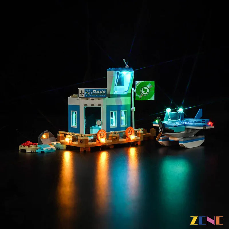 zene bricks Light Kit for LEGO Animal Crossing Fly with Dodo Airlines #77051