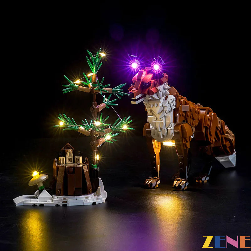 zene bricks Light Kit for LEGO Red Fox #31154 Forest Animals