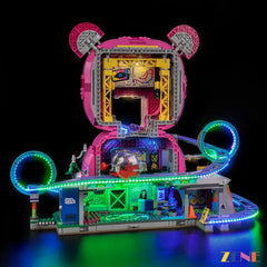 neon rave cave concert lighting - ZENE Bricks Light Kit for LEGO® Rave Cave #77082
