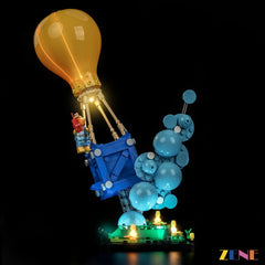 ZENE Bricks Light Kit for LEGO Supply Drop #77080