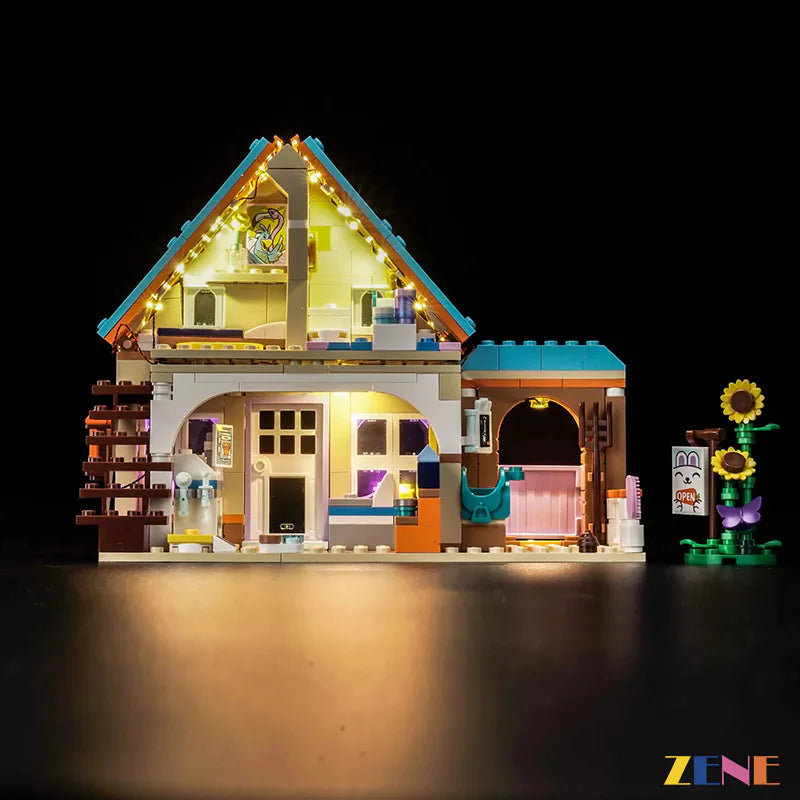 zene bricks Light Kit for LEGO Horse and Pet Vet Clinic #42651