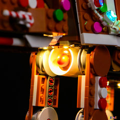 festive model Christmas light upgrade - ZENE Bricks Light Kit for LEGO® Gingerbread AT-AT Walker #40806