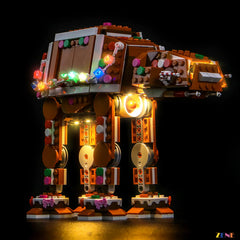 gingerbread walker visual impact lighting - ZENE Bricks Light Kit for LEGO® Gingerbread AT-AT Walker #40806