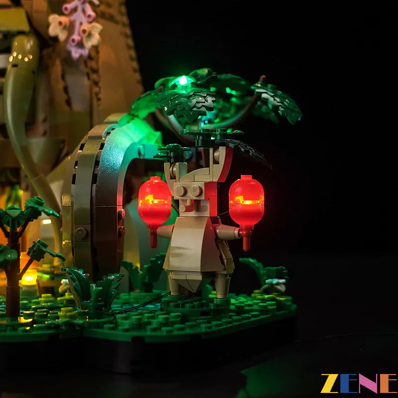zene bricks Light Kit for LEGO Great Deku Tree 2-in-1 #77092 (The Legend of Zelda™)