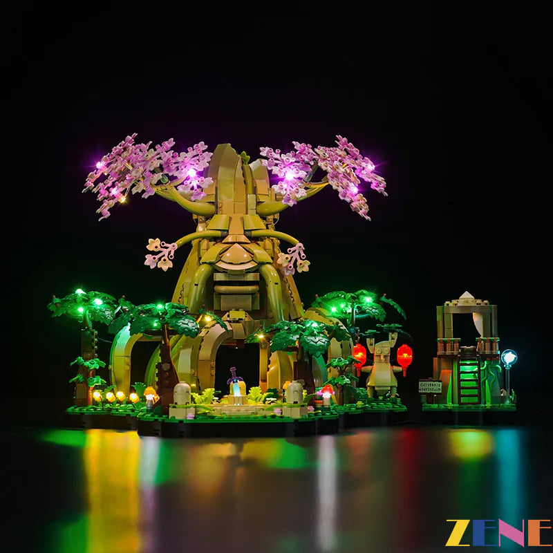 zene bricks Light Kit for LEGO Great Deku Tree 2-in-1 #77092 (The Legend of Zelda™)