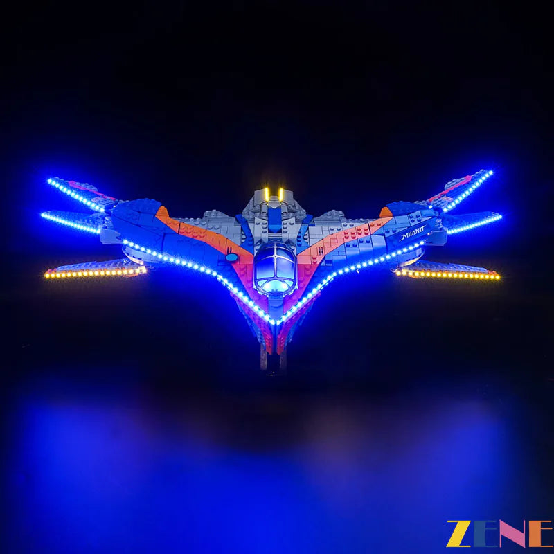 zene bricks Light Kit for LEGO Guardians of the Galaxy The Milano #76286