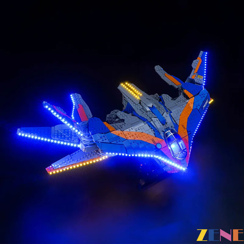 zene bricks Light Kit for LEGO Guardians of the Galaxy The Milano #76286